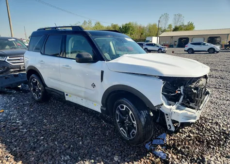 2021 Ford Bronco Sport Outer Banks из США, поврежденный, VIN 3FMCR9C66MRA92675